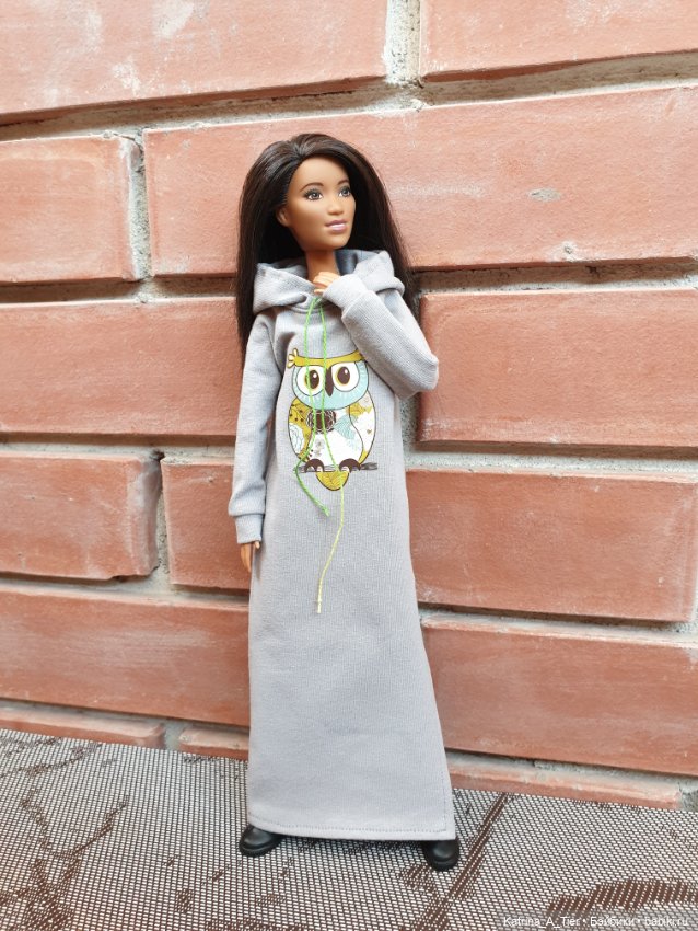 Кэролайн. Платье с совой — Одежда и обувь для кукол своими руками: фото (фото 2)