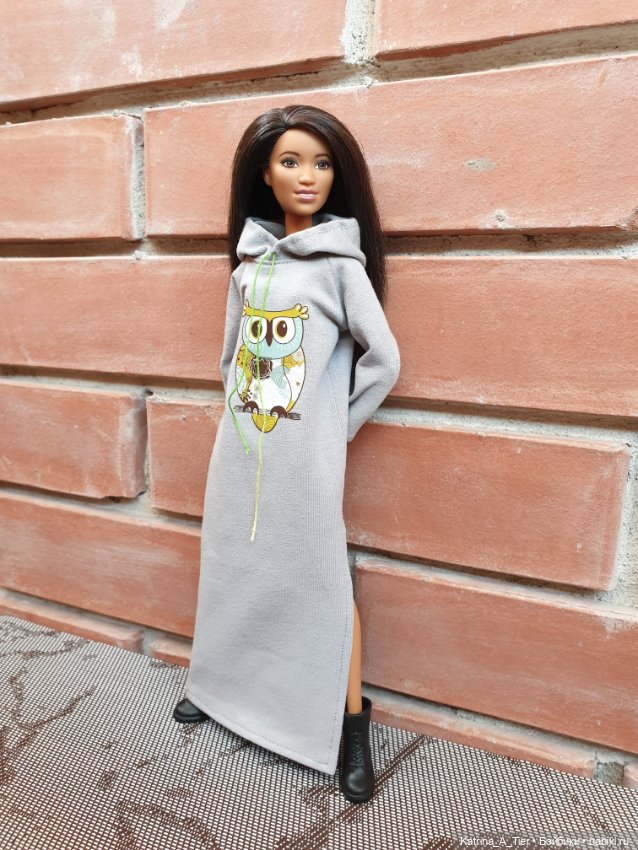 Кэролайн. Платье с совой — Одежда и обувь для кукол своими руками: фото (фото 3)