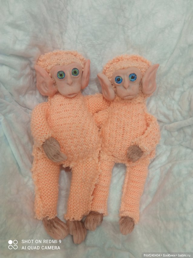 Авторские Обезьянки, ручная работа (фото 2)