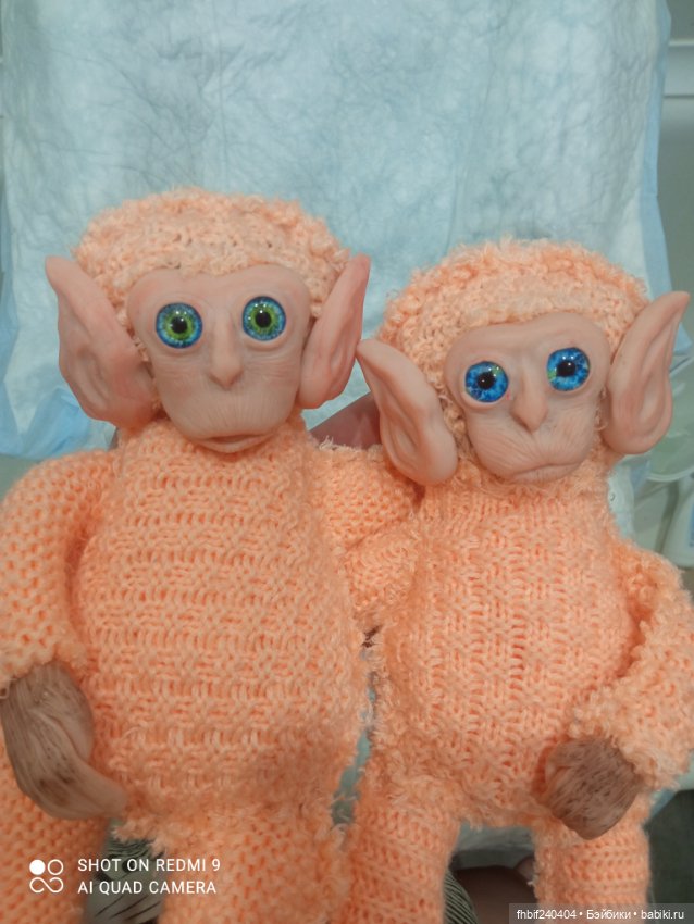 Авторские Обезьянки, ручная работа