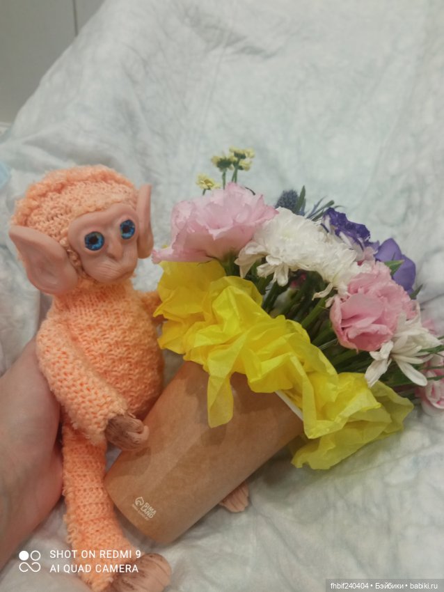 Авторские Обезьянки, ручная работа