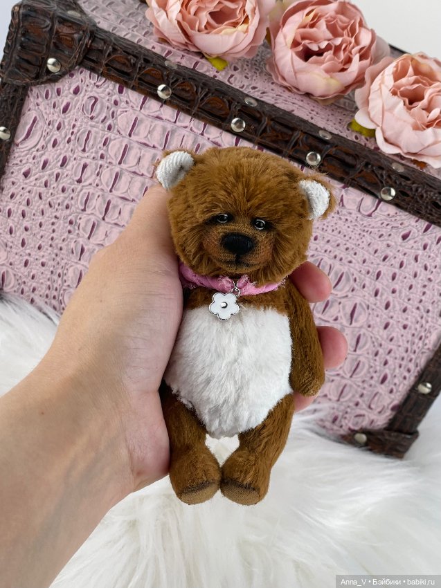 Тедди мишка Зои — Авторские мишки Тедди и друзья: фото (фото 4)