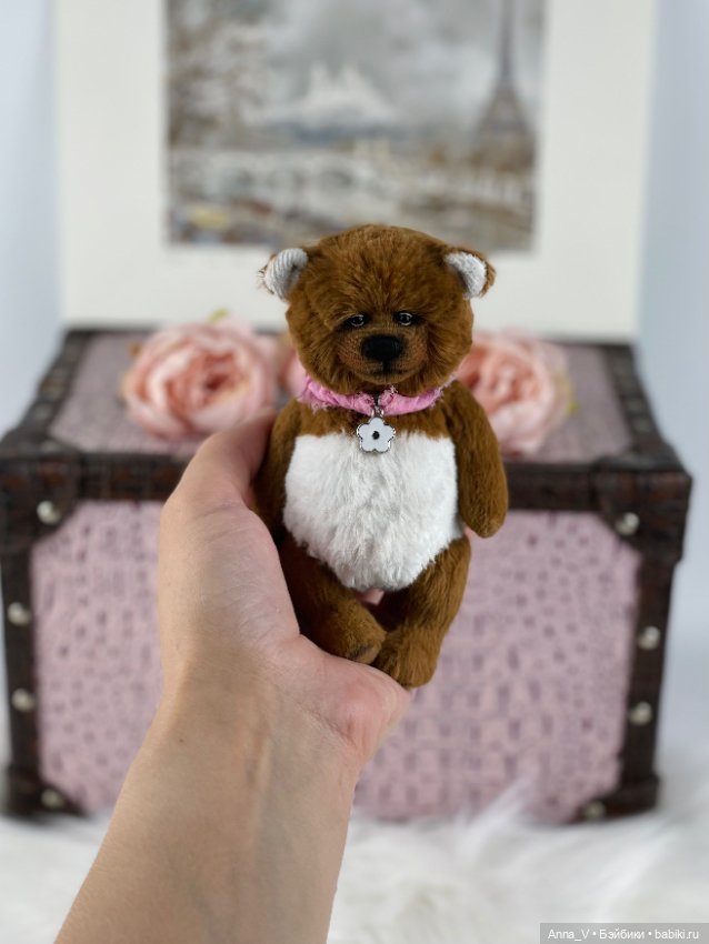 Тедди мишка Зои — Авторские мишки Тедди и друзья: фото (фото 2)