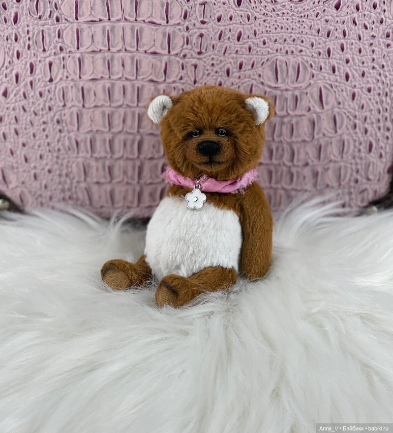 Тедди мишка Зои — Авторские мишки Тедди и друзья: фото (фото 3)
