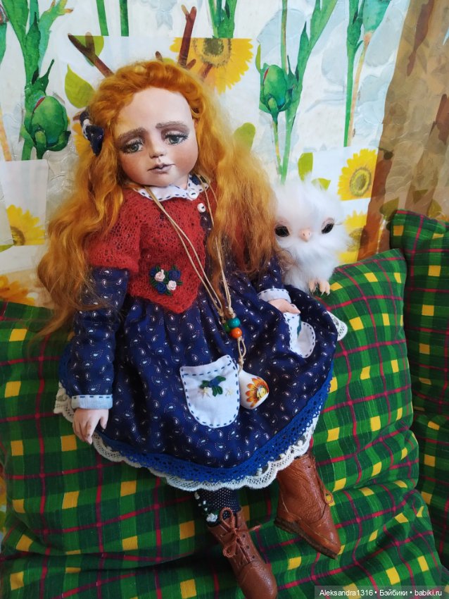 Луша и совы 🦉🌻🌾 — Домашние фото авторских кукол: личные коллекции (фото 4)