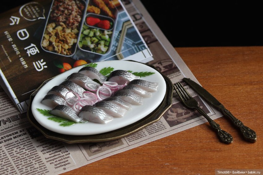 Аппетитная еда для кукол. Миниатюра (фото 3)