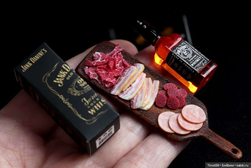 Аппетитная еда для кукол. Миниатюра