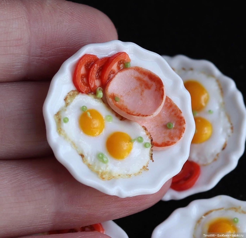 Аппетитная еда для кукол. Миниатюра (фото 10)