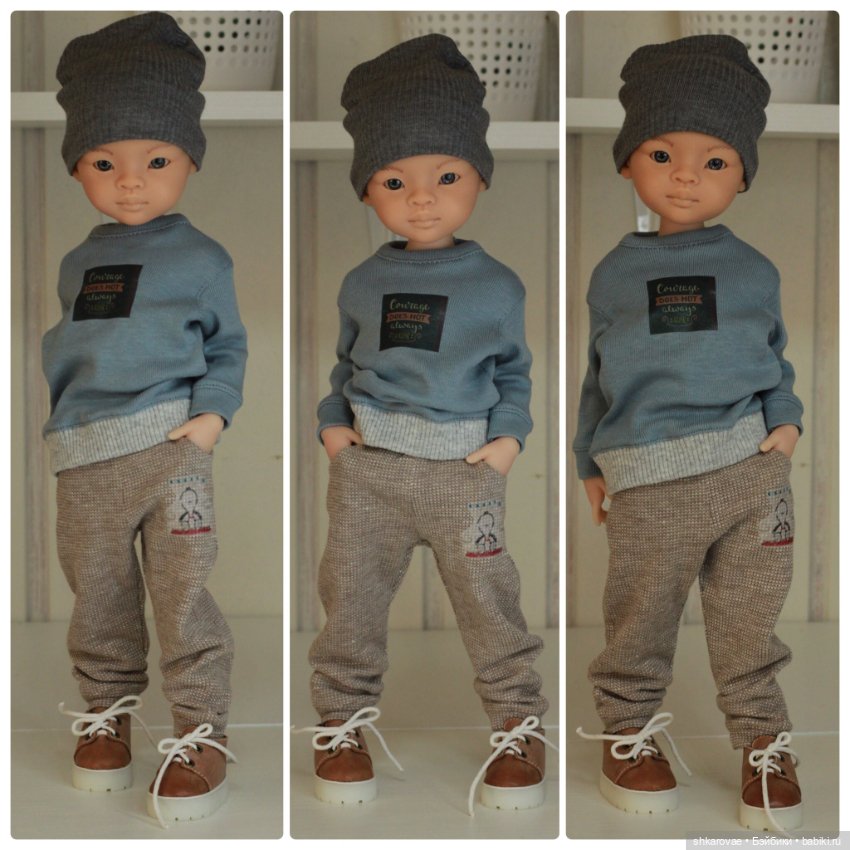 Мальчишка — ООАК Paola Reina (Паола Рейна) и испанских кукол: перерисовка (фото 4)