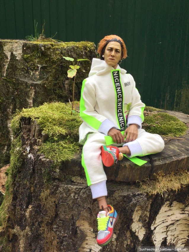 Матвей Сергеевич, ПинкЛау и Бебита: модный лук в лесу 🌲🌳🍃 (фото 2)