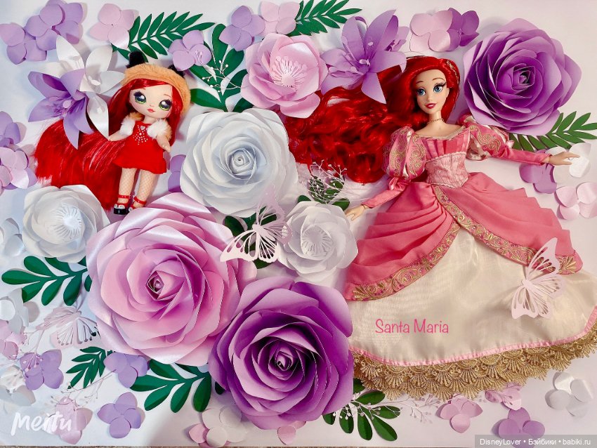 Куклы и цветы, новые фото