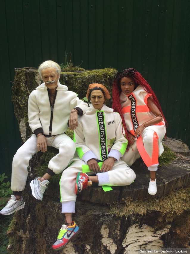 Матвей Сергеевич, ПинкЛау и Бебита: модный лук в лесу 🌲🌳🍃 (фото 5)