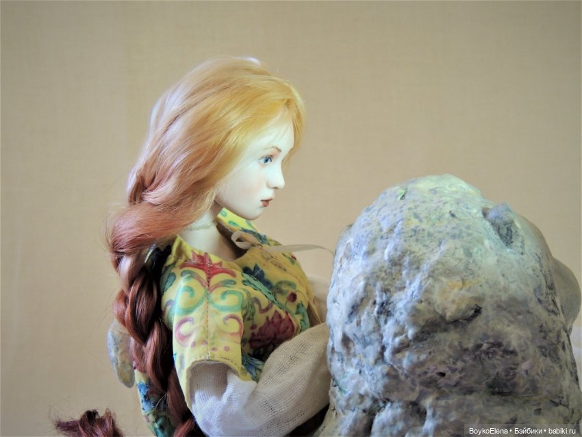 Уна и лев — Авторские шарнирные куклы своими руками: лепка (фото 5)