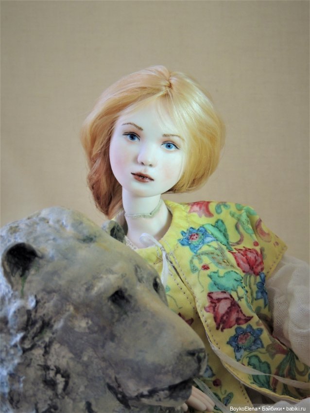 Уна и лев — Авторские шарнирные куклы своими руками: лепка (фото 3)
