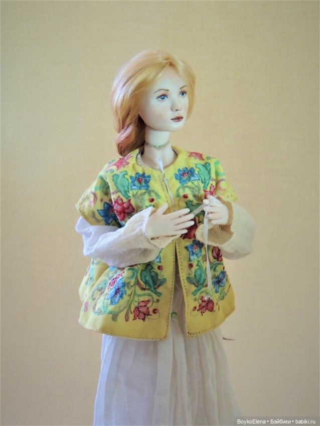 Уна и лев — Авторские шарнирные куклы своими руками: лепка (фото 8)