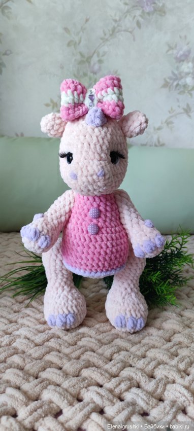 Парочка дракошек — Вязаные игрушки и амигуруми: крючком (фото 6)