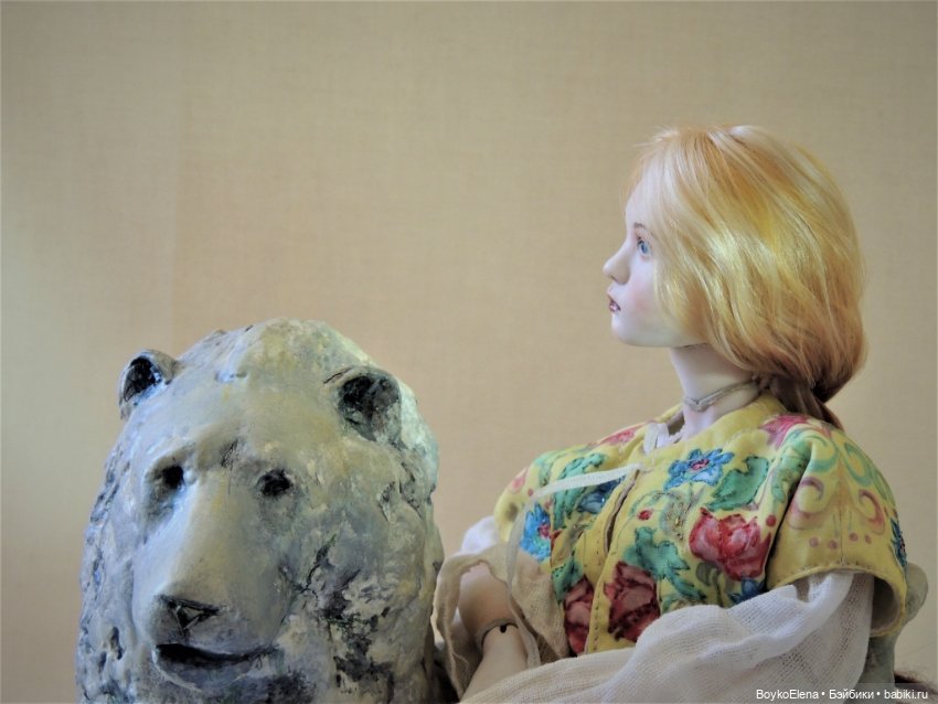 Уна и лев — Авторские шарнирные куклы своими руками: лепка (фото 6)