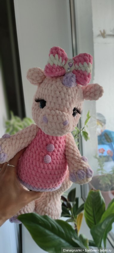 Парочка дракошек — Вязаные игрушки и амигуруми: крючком (фото 7)