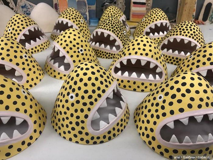 Керамические акулы Лориен Штерн (Lorien Stern)