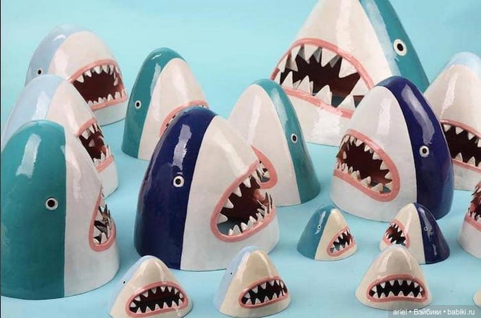 Керамические акулы Лориен Штерн (Lorien Stern) (фото 9)
