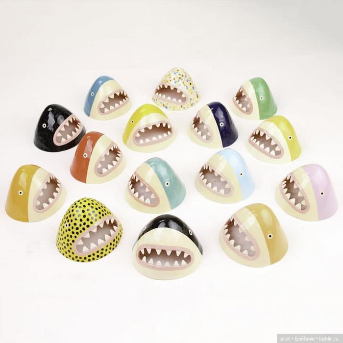 Керамические акулы Лориен Штерн (Lorien Stern)