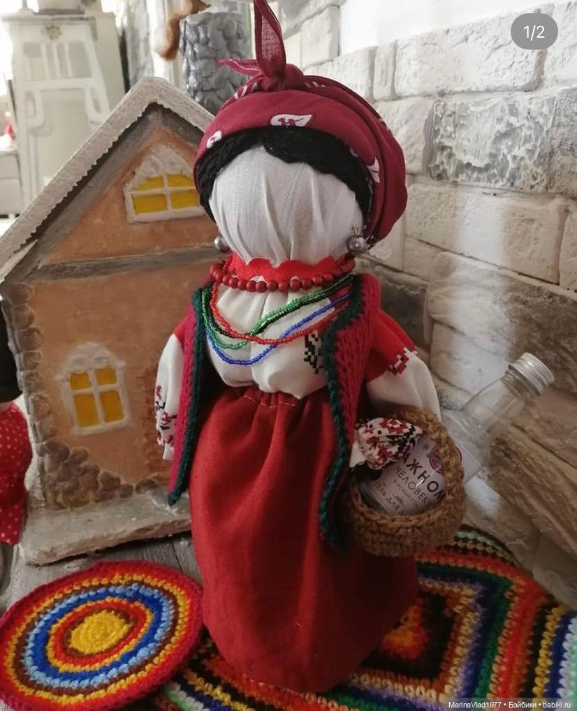 Кукла мотанка "Солоха" — Другие хобби и увлечения: сад