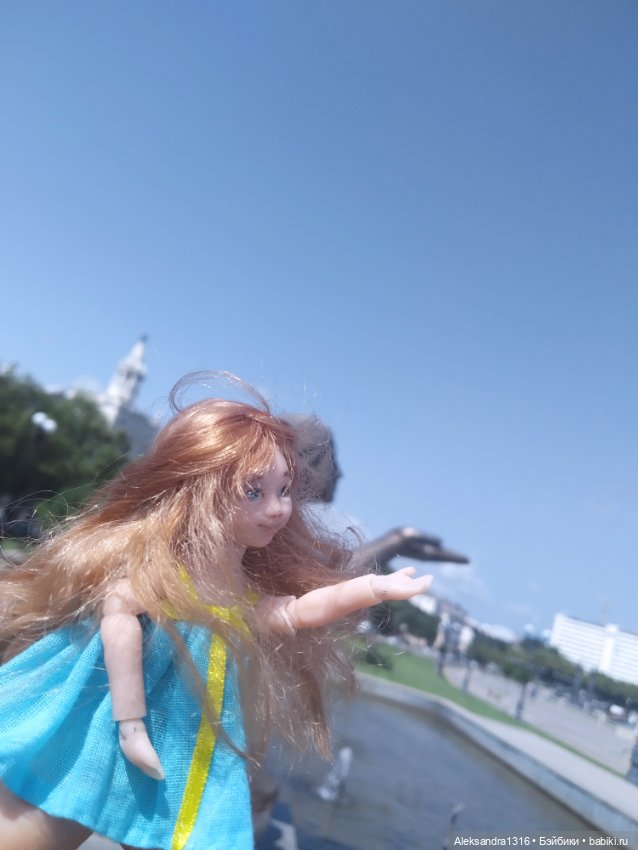 Мила и море🌊 — Домашние фото авторских кукол: личные коллекции