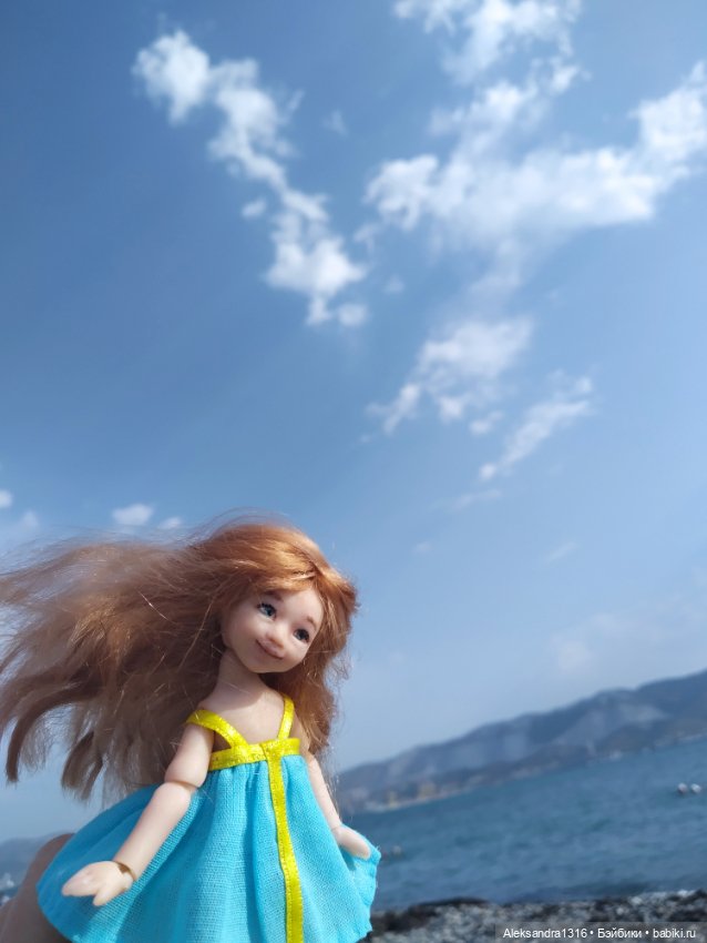 Мила и море🌊 — Домашние фото авторских кукол: личные коллекции (фото 7)