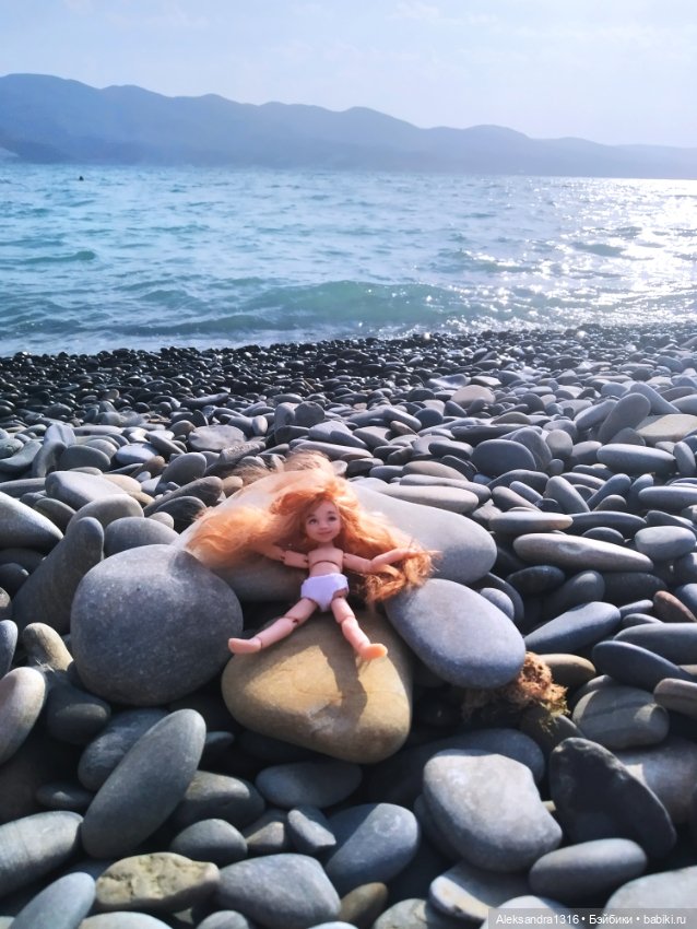 Мила и море🌊 — Домашние фото авторских кукол: личные коллекции