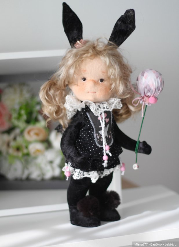 Коко тедди долл - интерьерная кукла (фото 4)