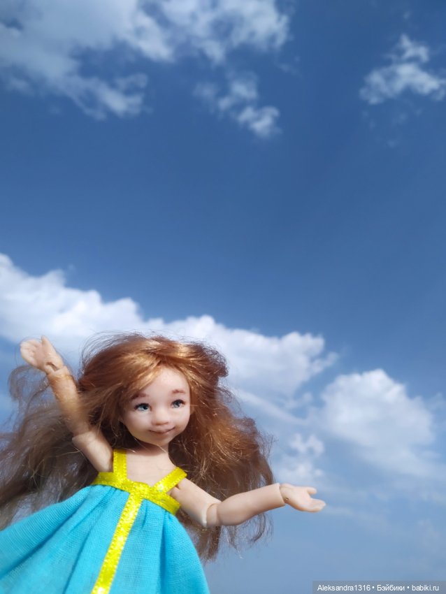 Мила и море🌊 — Домашние фото авторских кукол: личные коллекции (фото 9)