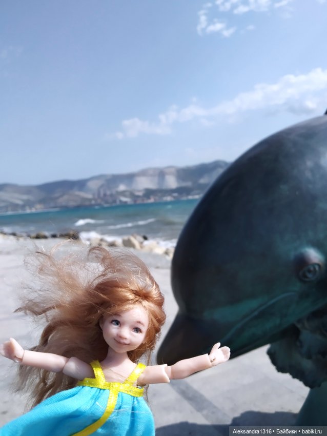 Мила и море🌊 — Домашние фото авторских кукол: личные коллекции