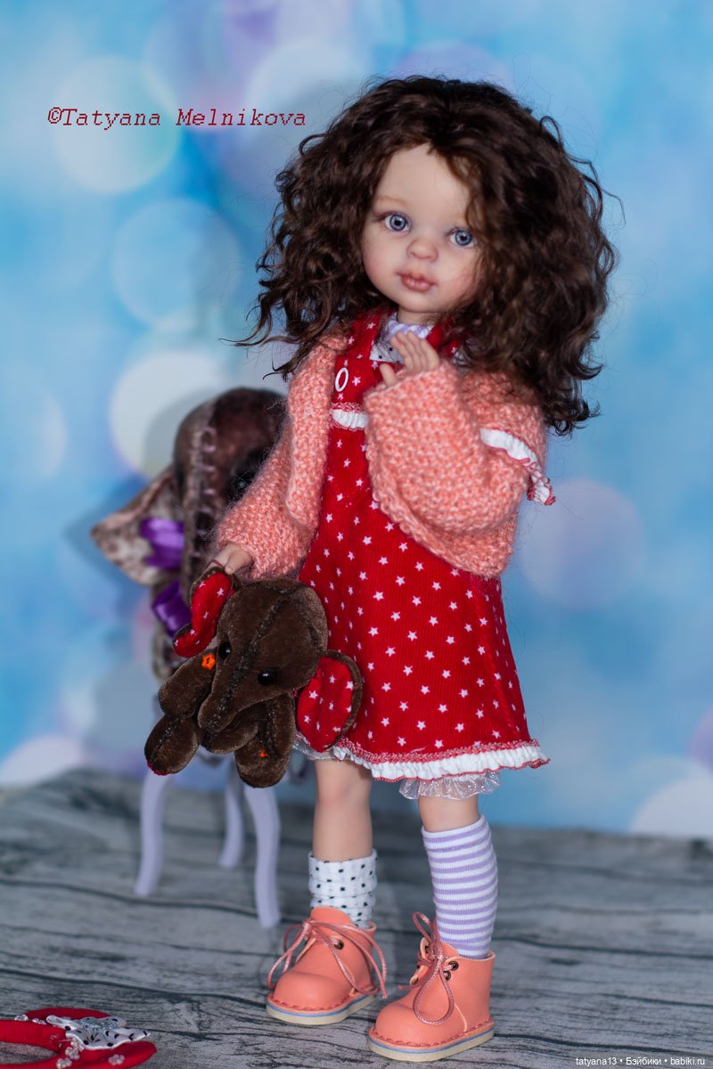 Дашенька. ООАК куклы Паола Рейна (фото 5)