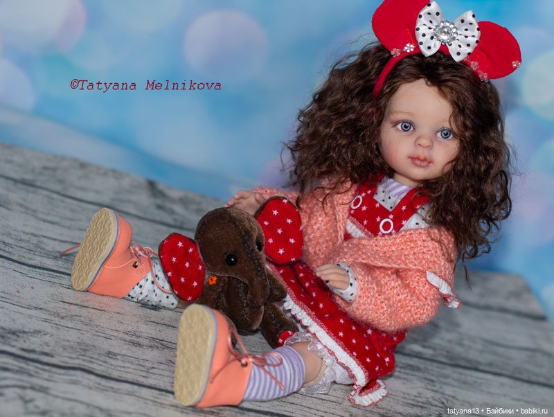 Дашенька. ООАК куклы Паола Рейна