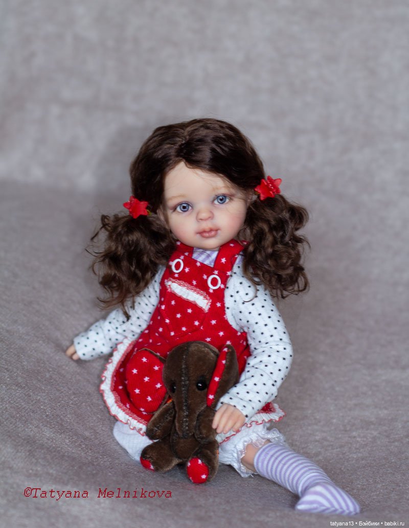 Дашенька. ООАК куклы Паола Рейна