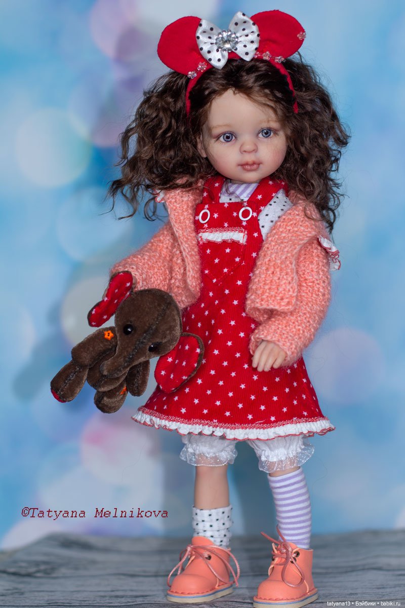Дашенька. ООАК куклы Паола Рейна