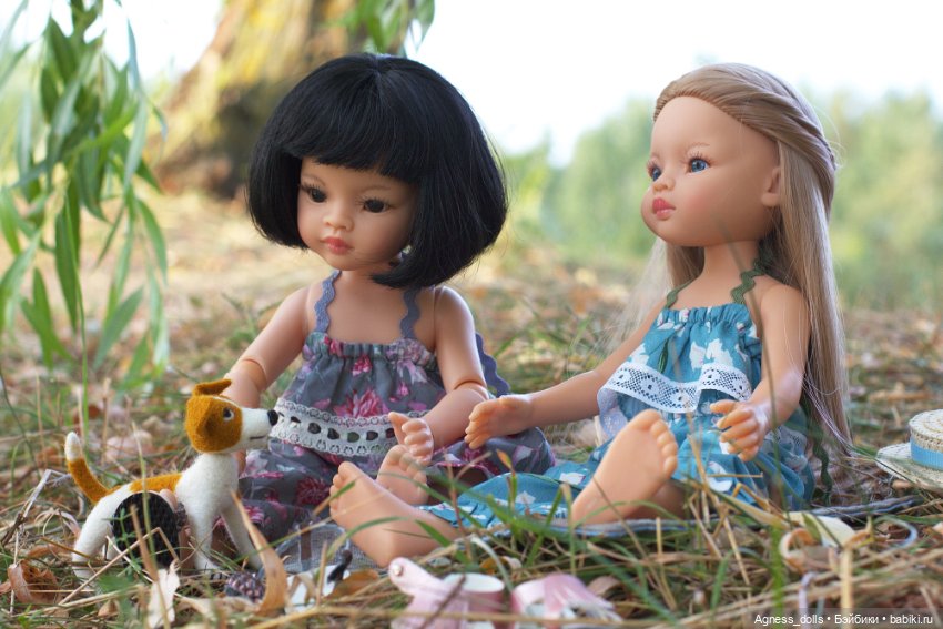 Прогулка у озера — Куклы Paola Reina (Паола Рейна): новинки (фото 2)