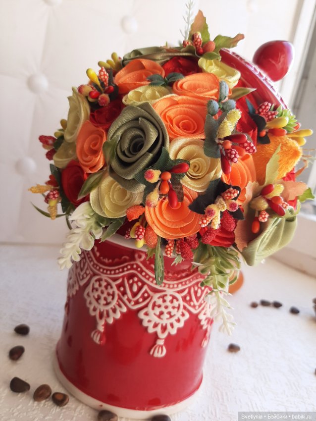 Осень на подходе — Авторские игрушки из разных материалов: синельная проволока (фото 2)