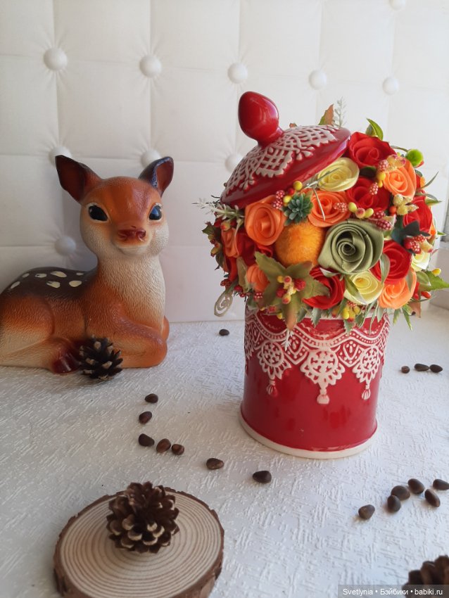 Осень на подходе — Авторские игрушки из разных материалов: синельная проволока