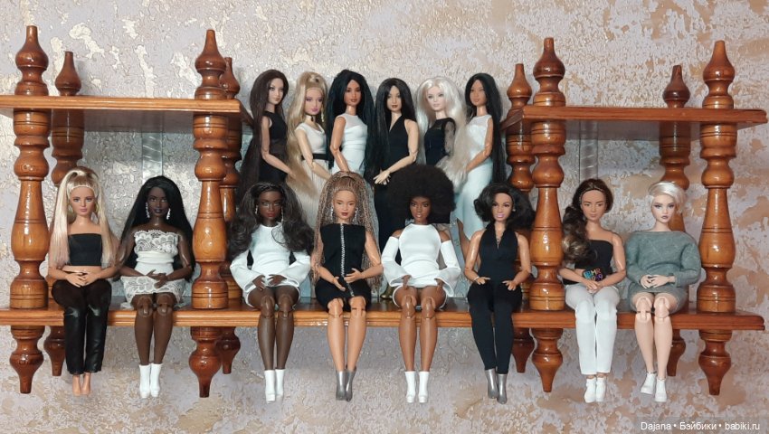 Все мои барби,которые были в коллекции