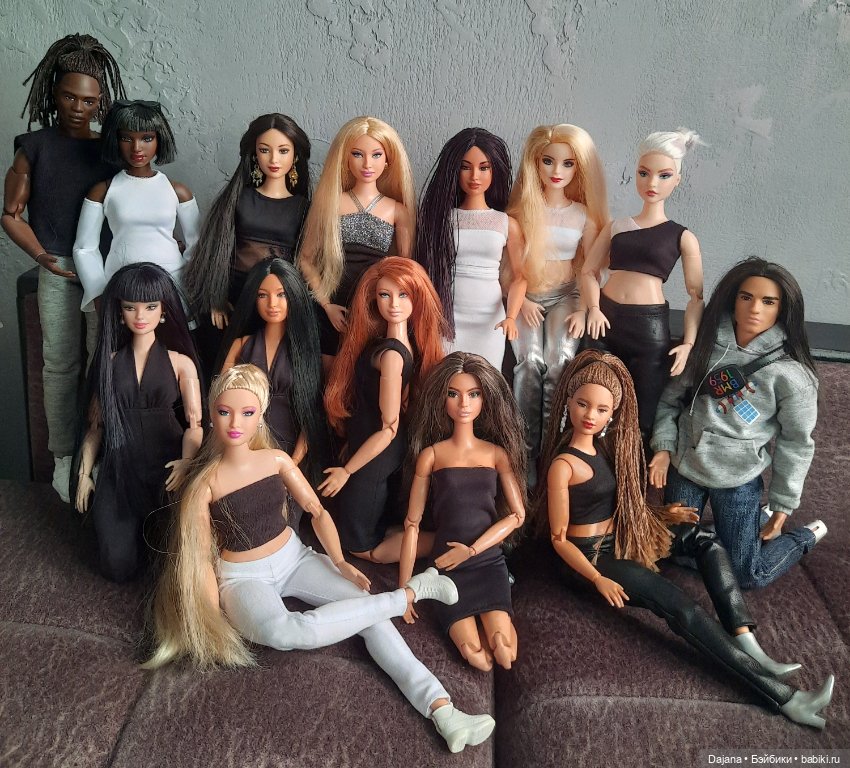 Все мои барби,которые были в коллекции