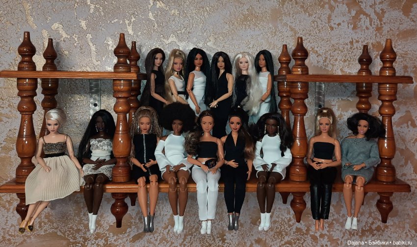 Все мои барби,которые были в коллекции