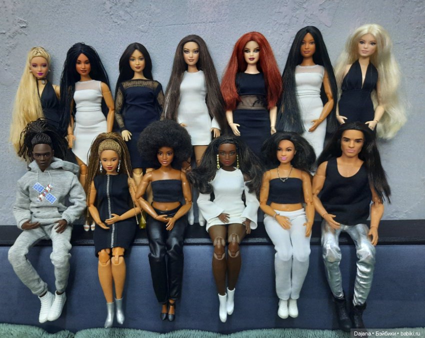 Все мои барби,которые были в коллекции
