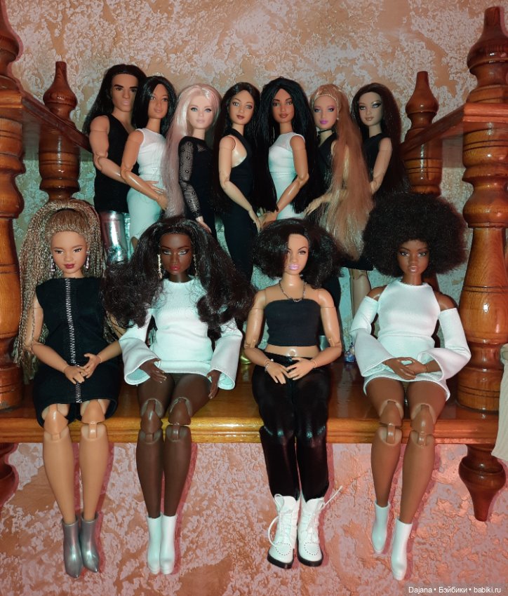 Все мои барби,которые были в коллекции