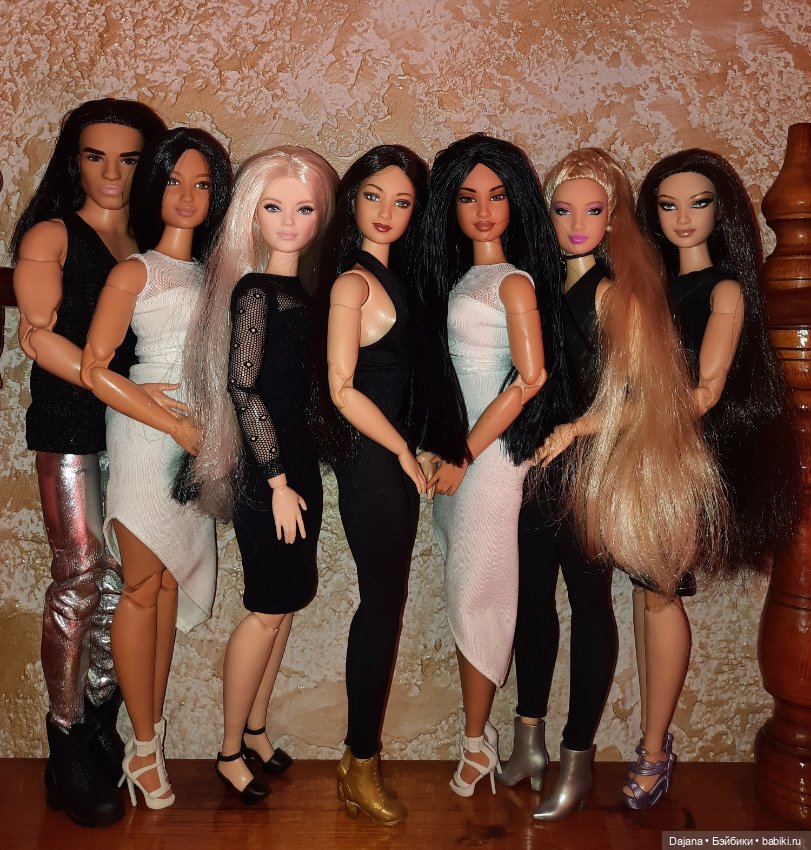 Все мои барби,которые были в коллекции
