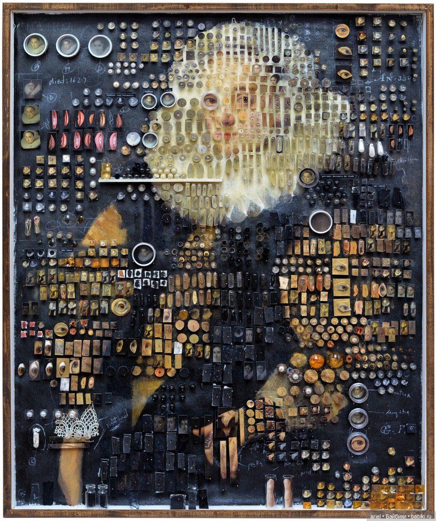 Незабываемые объемные портреты художника Майкла Мэйпса (Michael Mapes) (фото 7)