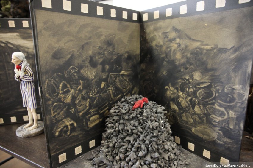 "История одного мишки" на выставке "Куклы с характером"