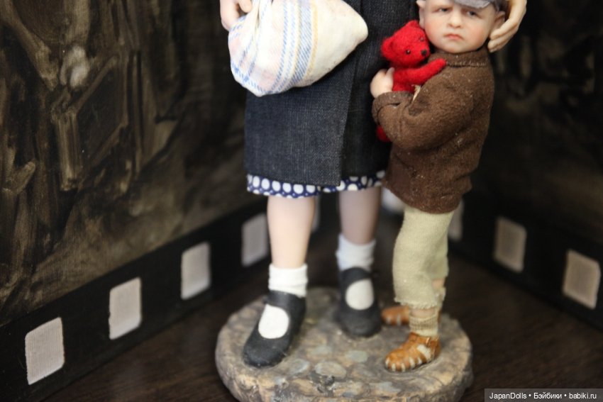 "История одного мишки" на выставке "Куклы с характером"