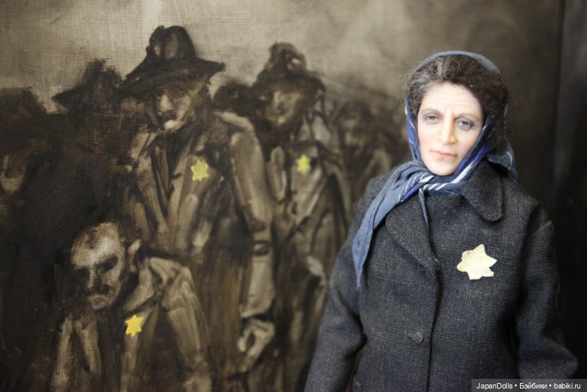 "История одного мишки" на выставке "Куклы с характером"