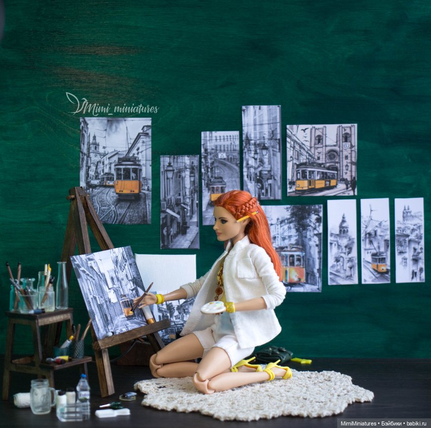 Куклы тоже любят творчество ))) (фото 7)